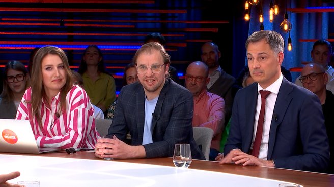 Alexander De Croo in verhitte discussie met Linda De Win: "U zegt heel de tijd dingen die niet juist zijn"