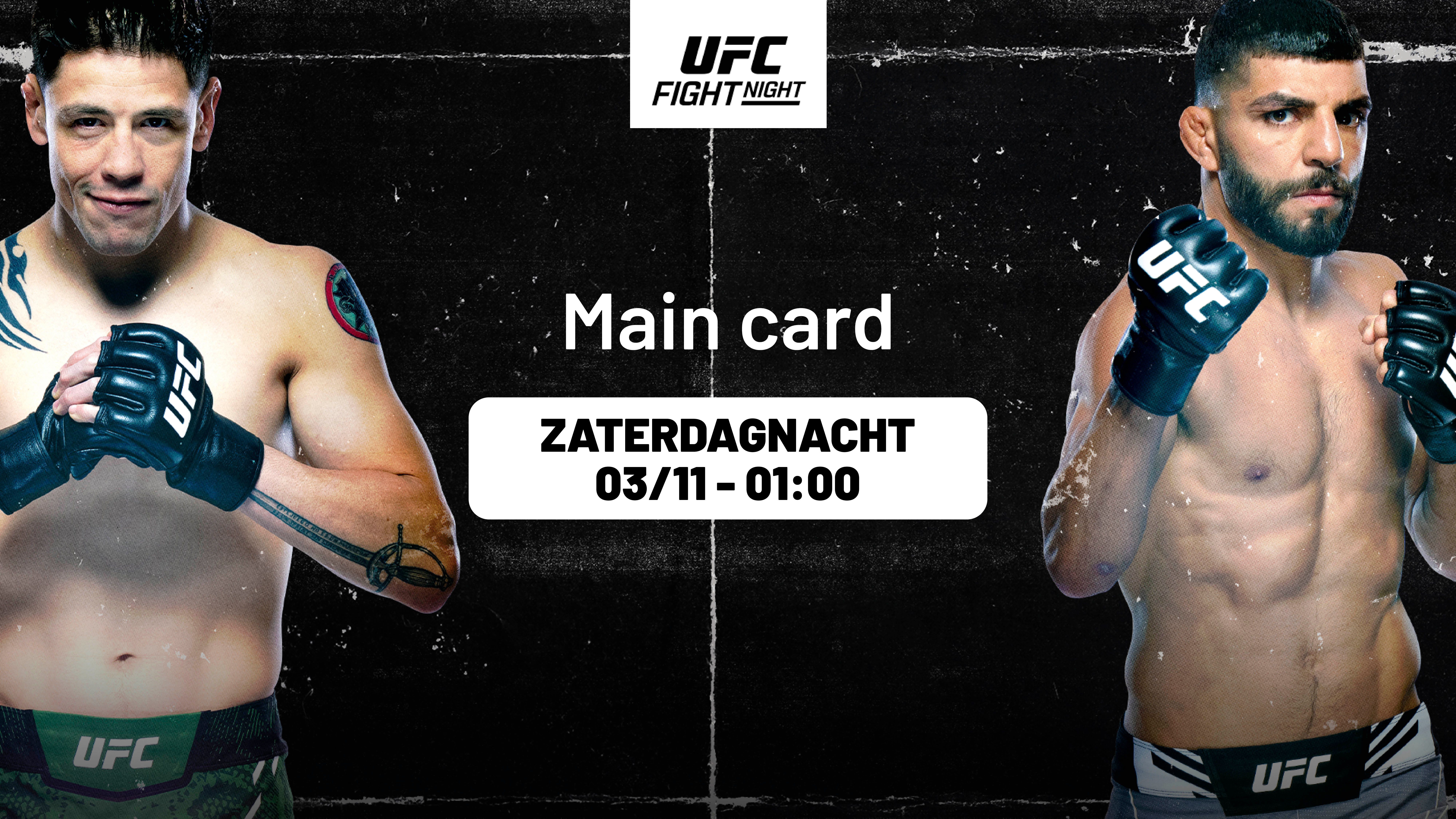 UFC Fight Night: Moreno vs Albazi - Maincard