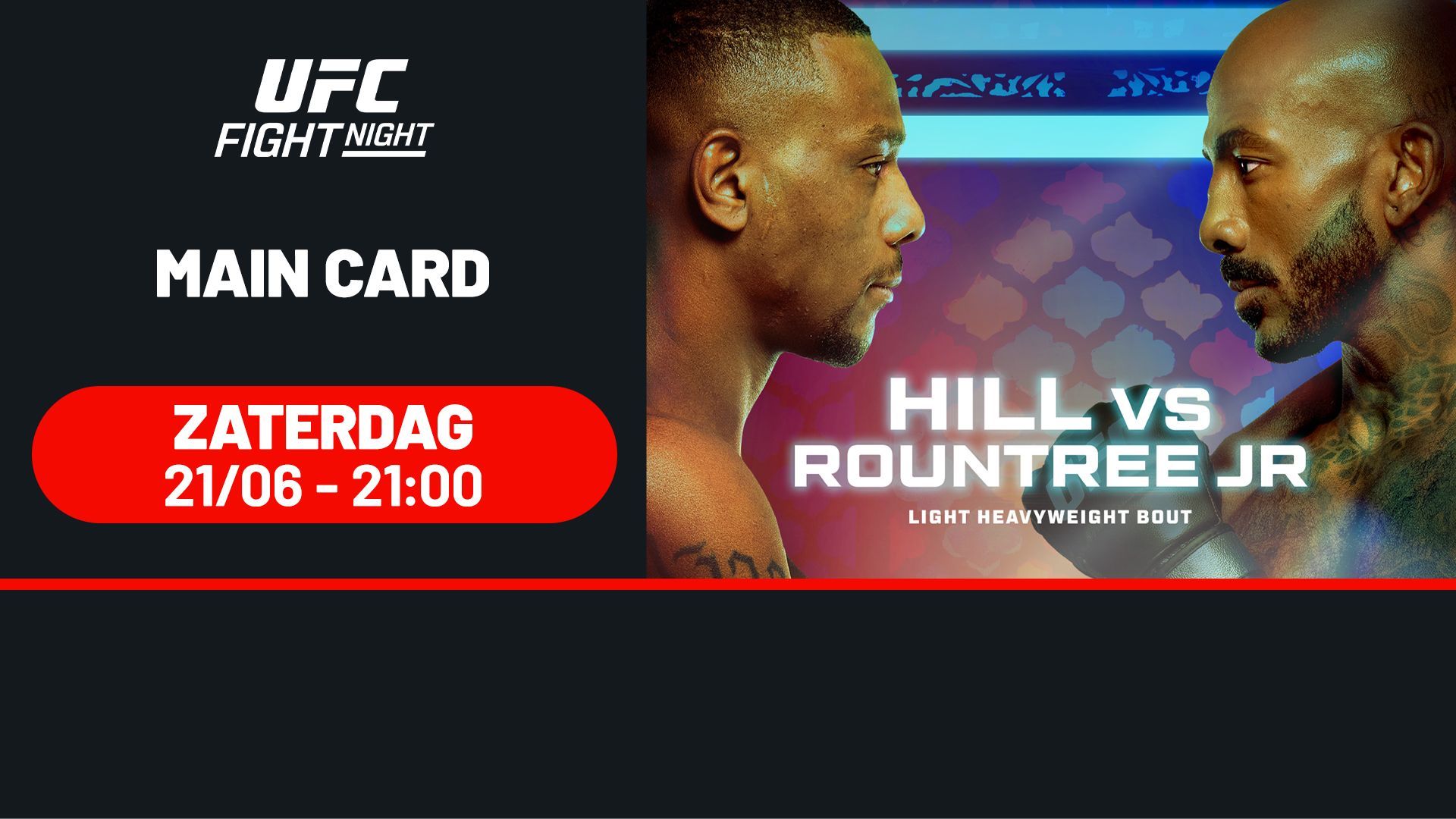 UFC Fight Night: Hill vs. Rountree Jr. - Maincard