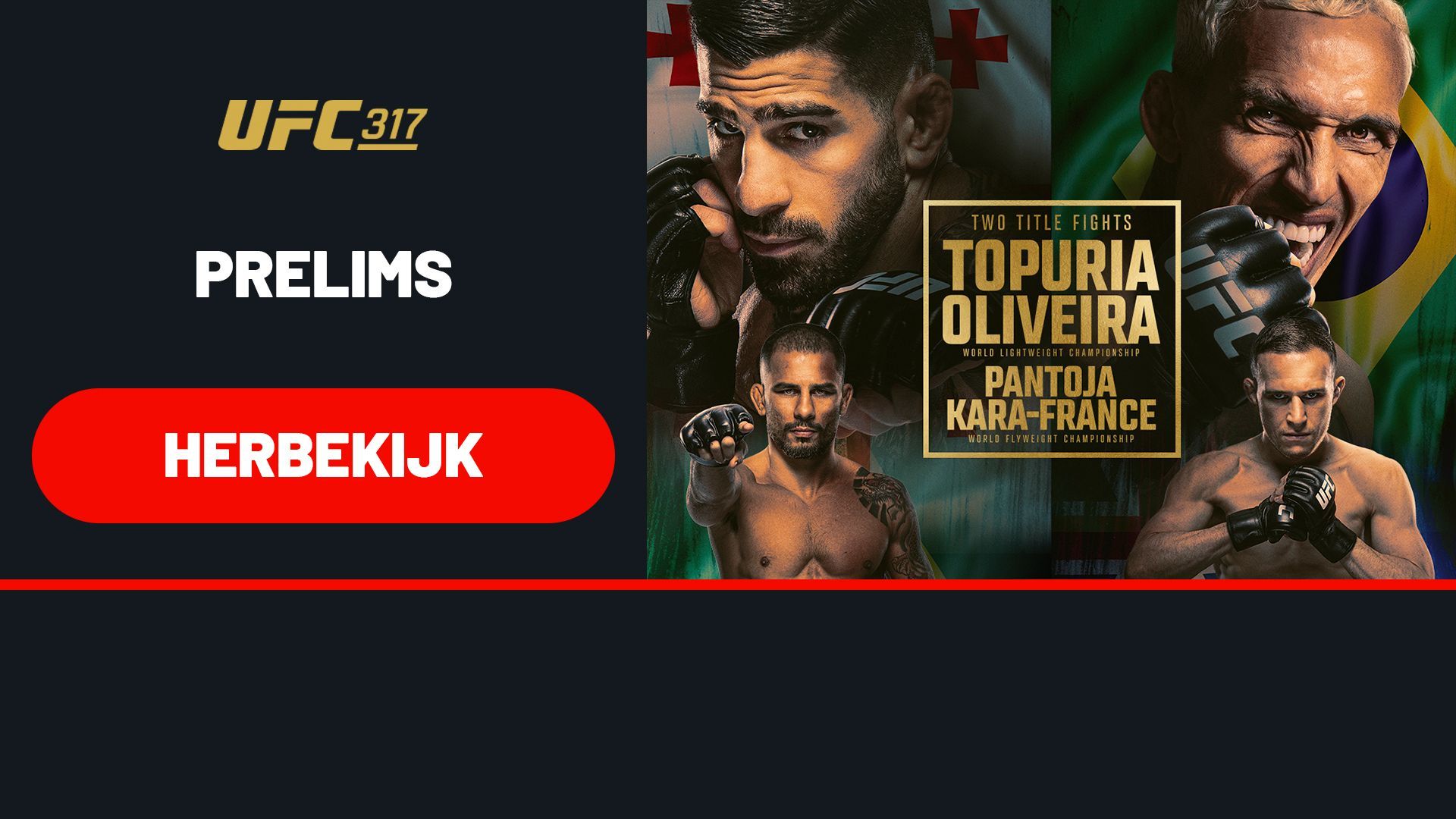UFC - S2025 - Aflevering 31