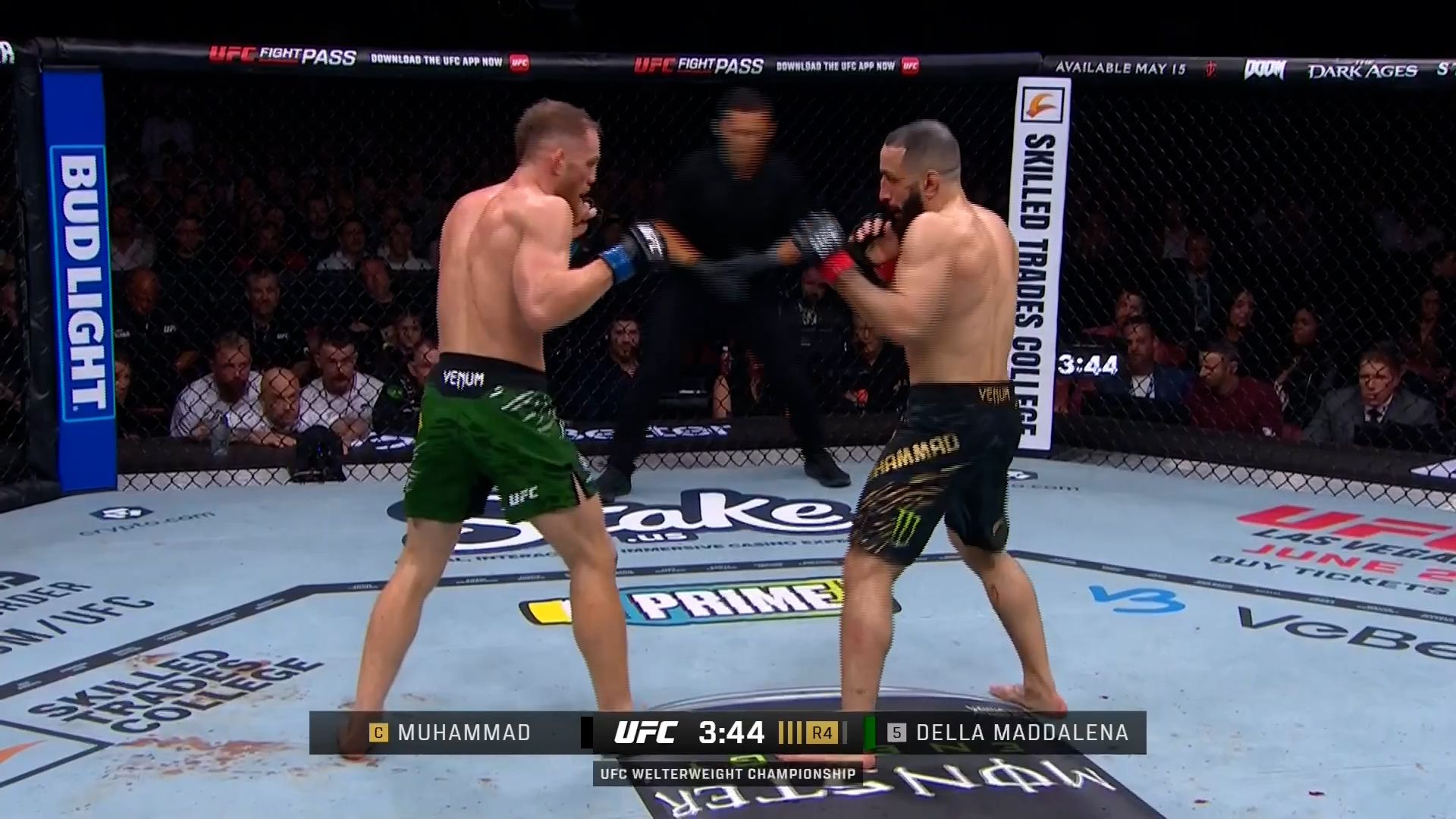 Samenvatting UFC 315: Belal Muhammad VS Jack Della Maddalena