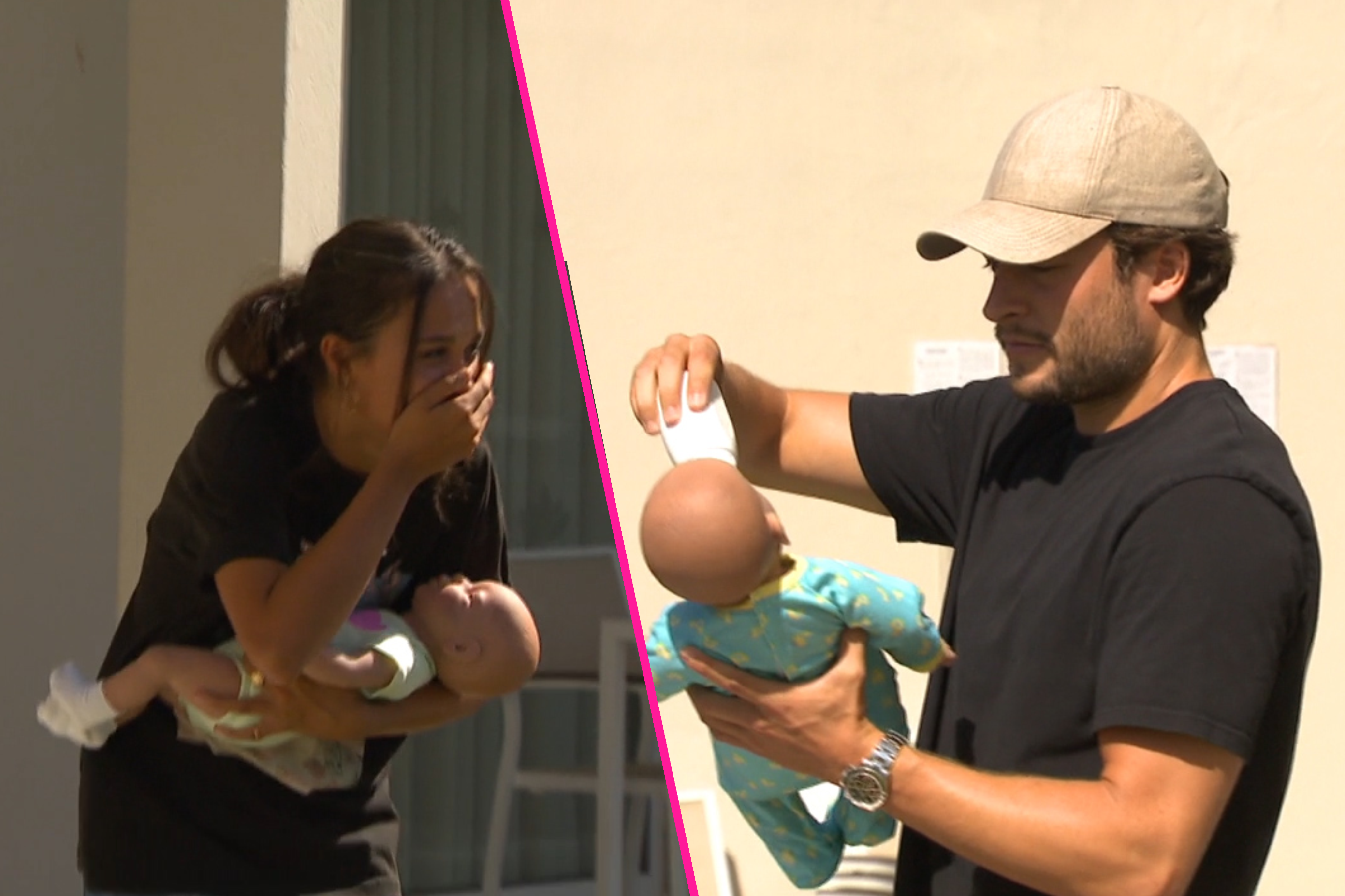 Viktor & Holly doen zelf babychallenge en zijn ouders voor 1 dag