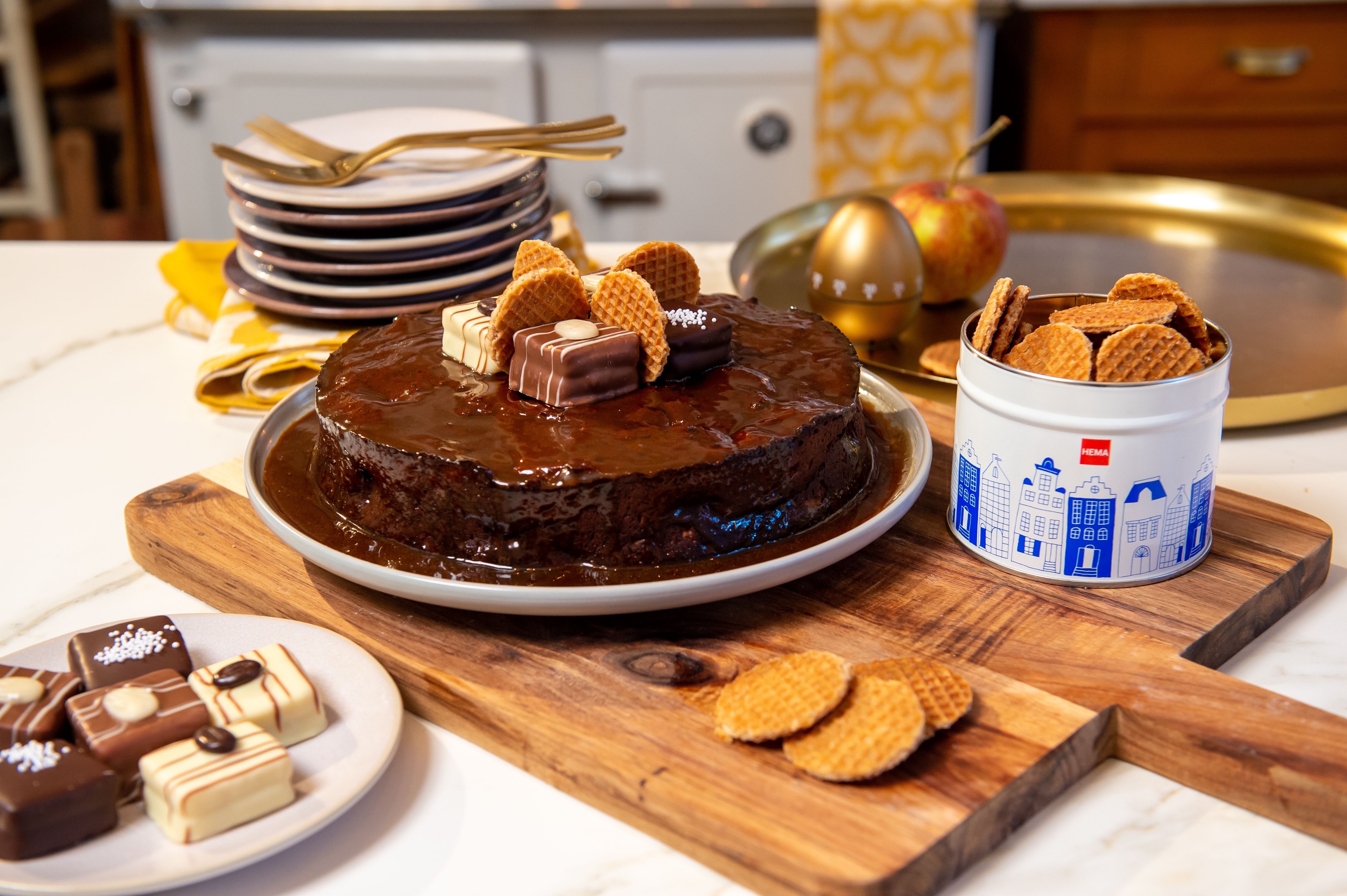 De fingerlicking sticky toffee cake