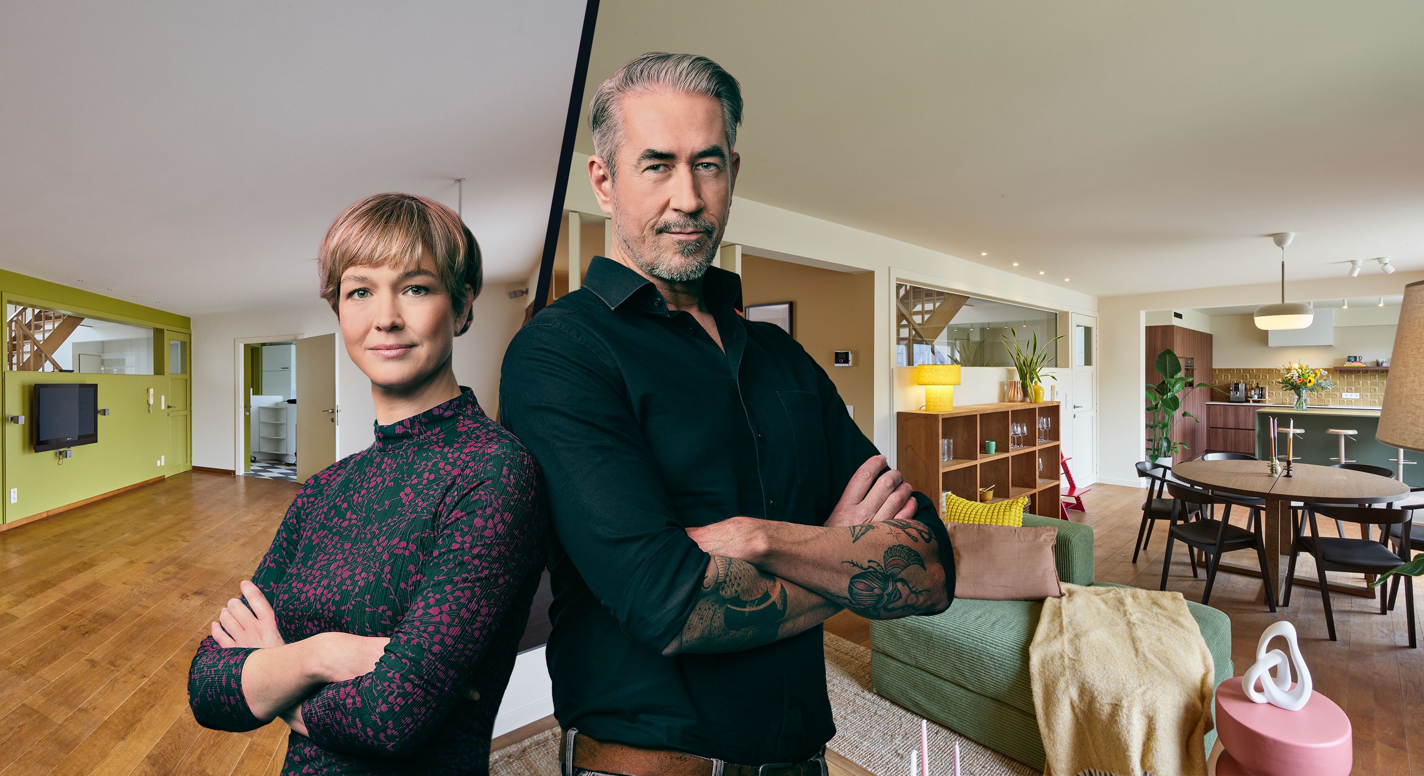 VOOR & NA: Kijk achter de gevel van het huis van Valérie en Wout in Deurne