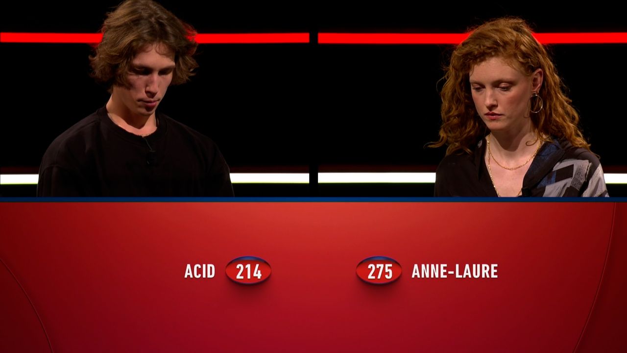 Finale aflevering 34: Acid tegen Anne-Laure Vandeputte