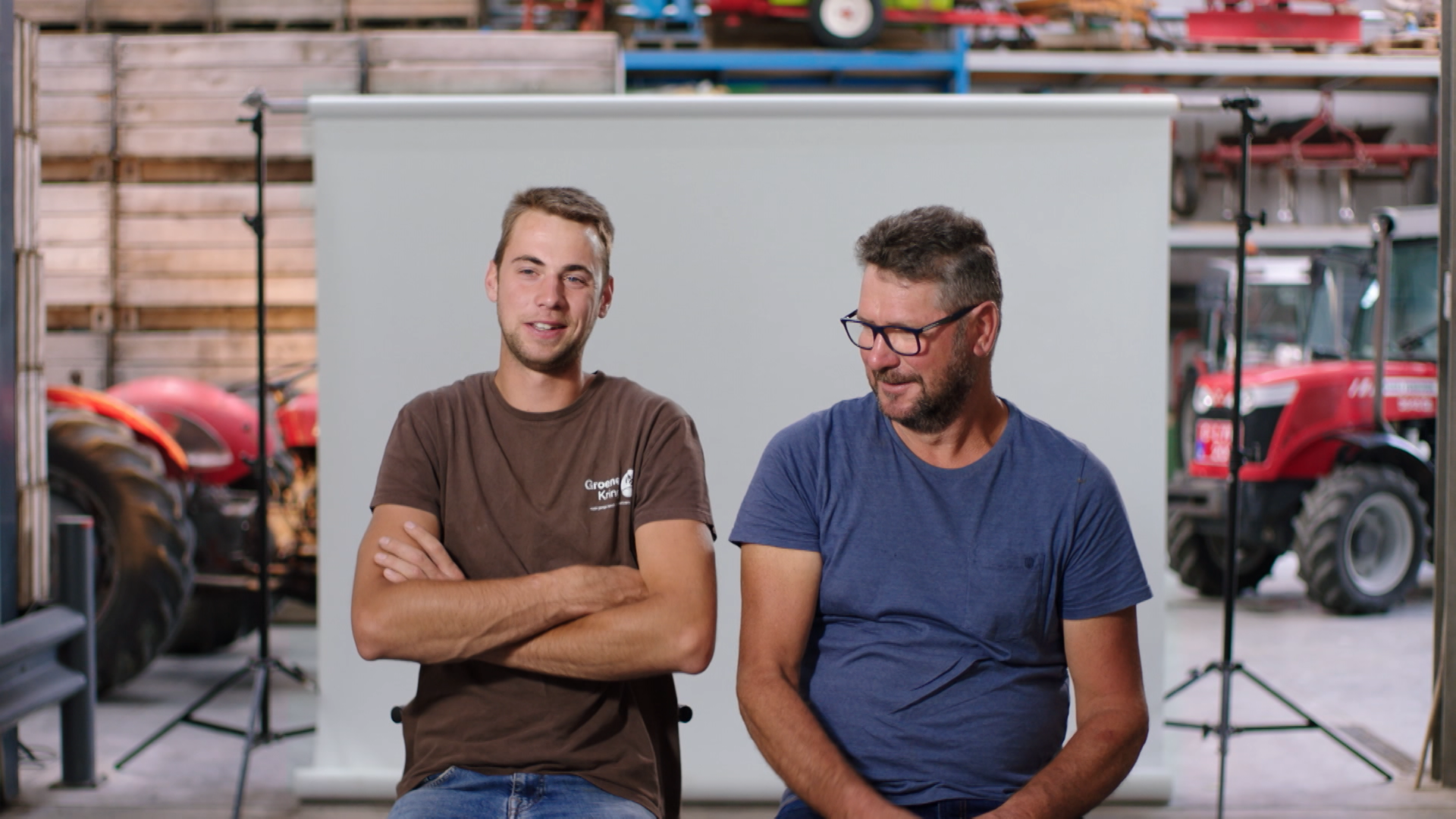 Er stoeit wat moois op de boerderij: Daan heeft een lief mede dankzij Boerenjaar