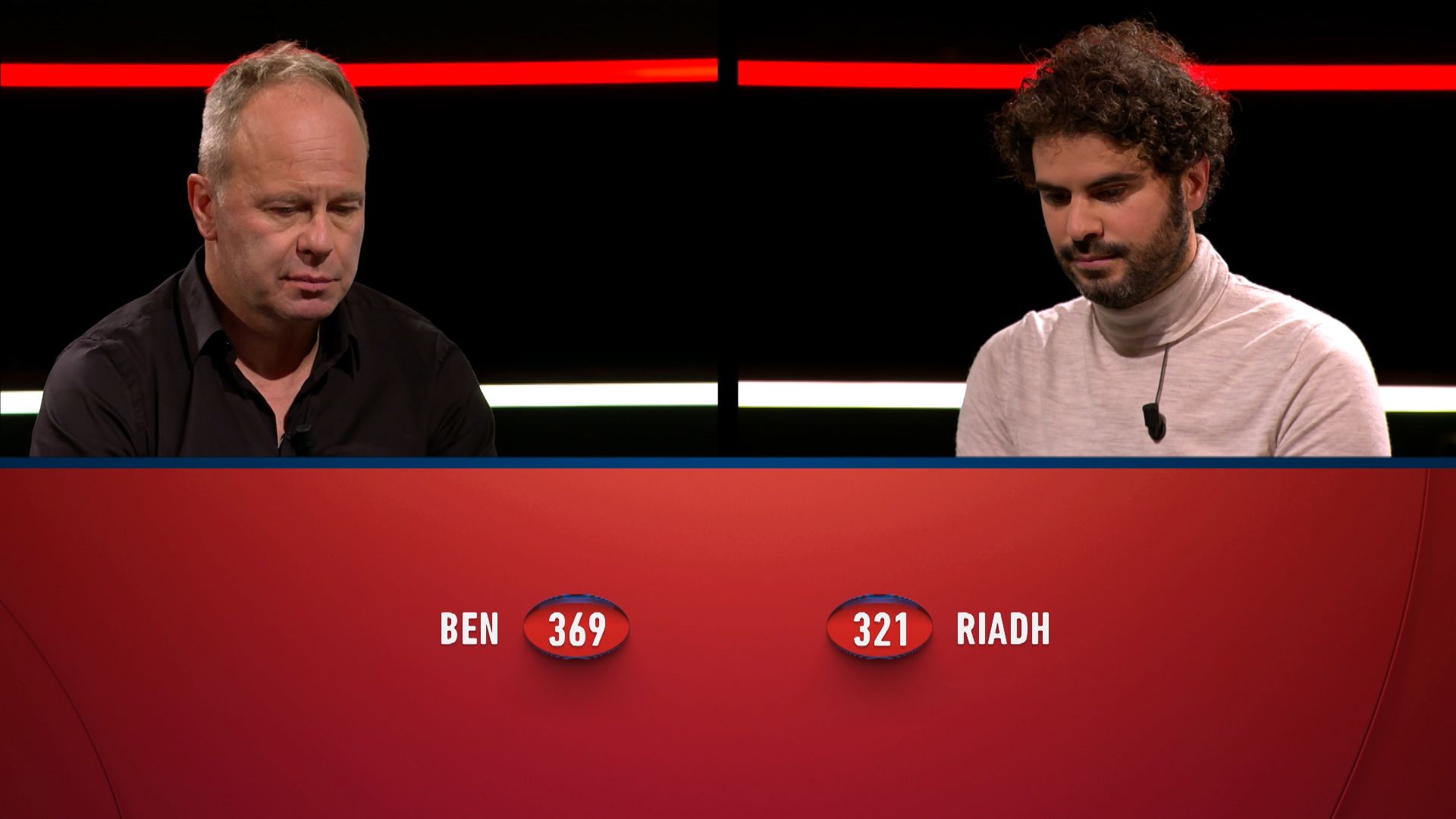 Finale aflevering 9: Ben Crabbé vs Riadh Bahri