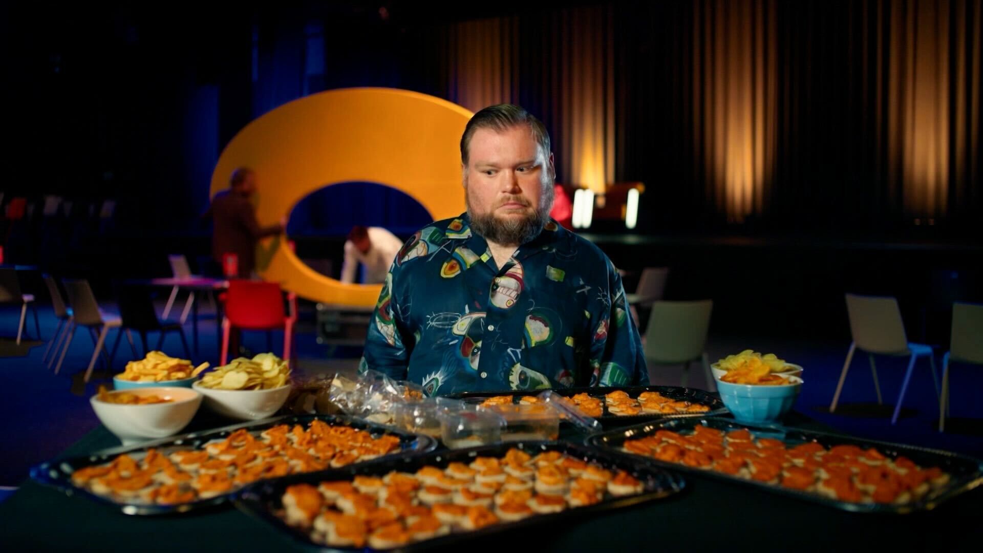 William is klaar voor De Slimste Ploeg ter Wereld, zijn maag is dat nog niet...