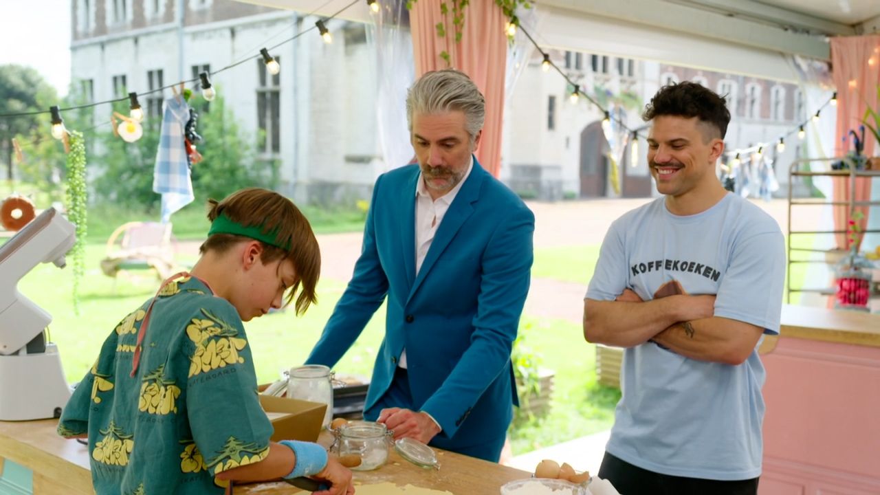Average Rob zoekt fans in Junior Bake Off: "Heb je ze gebriefd om gemeen tegen mij te zijn?"