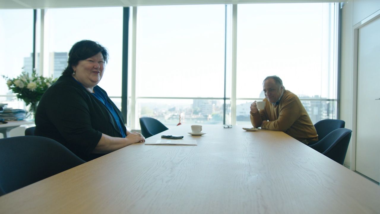 Op de koffie bij Marc & Maggie: "Elke morgen een sms'je"