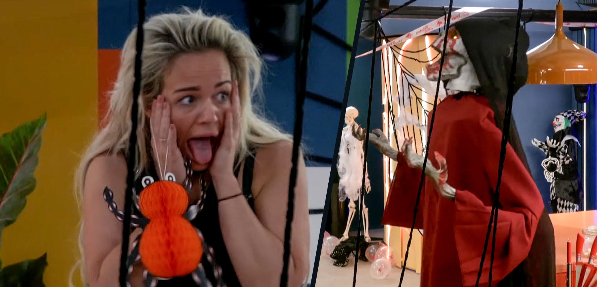 Griezelen in Big Brother: Bewoners krijgen de schrik van hun leven