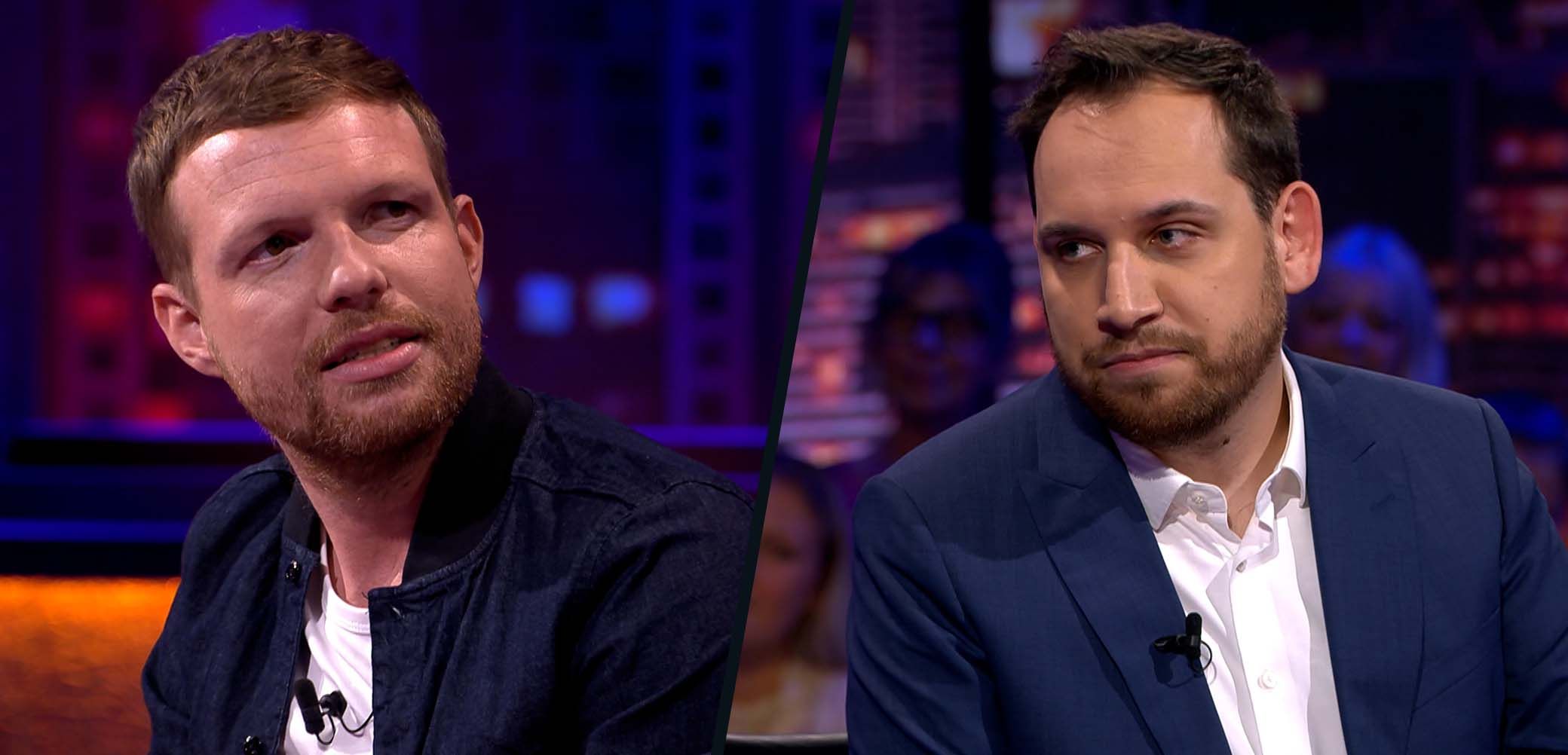 Xander De Rycke en Jelle Cleymans praten Twitter-rel uit bij Gert & James