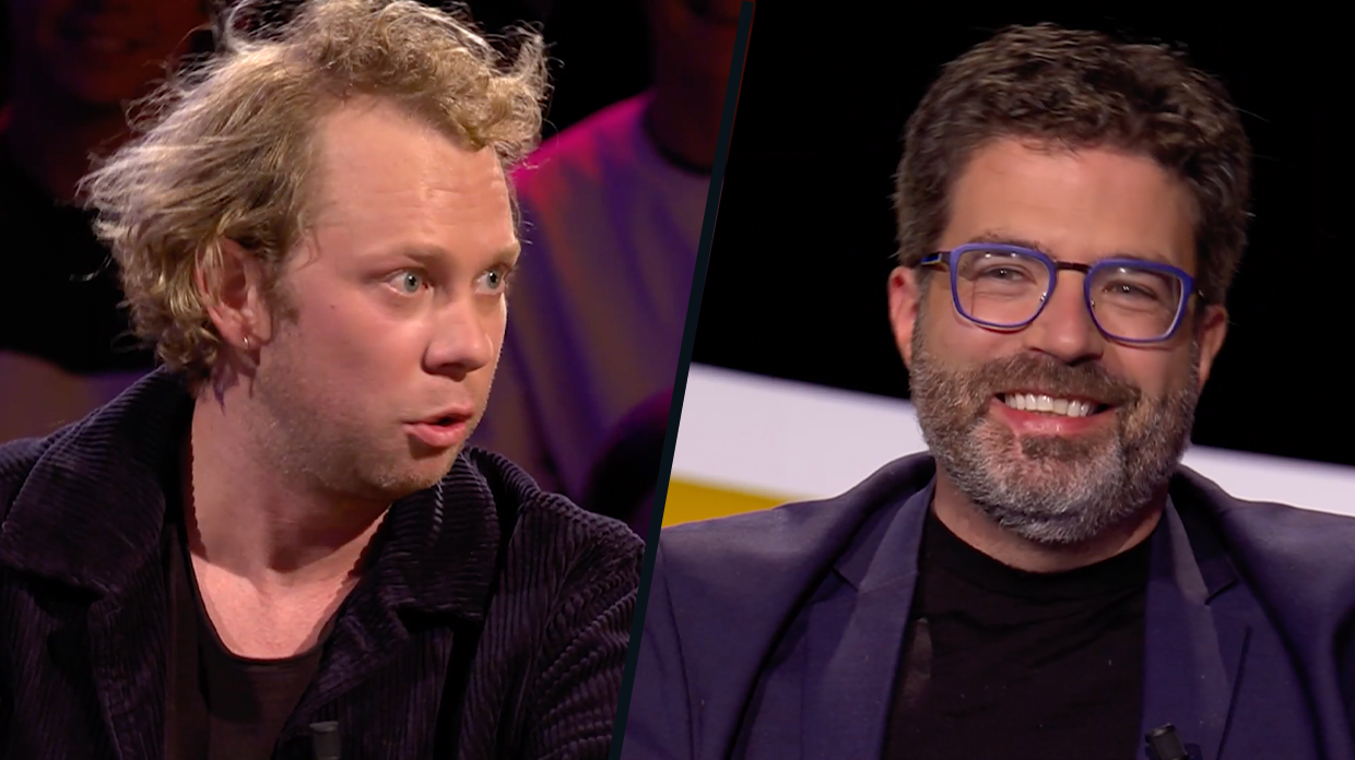 Marc Van Ranst stuurt smsje tijdens show: "Steven vind ik een pruts viroloog"