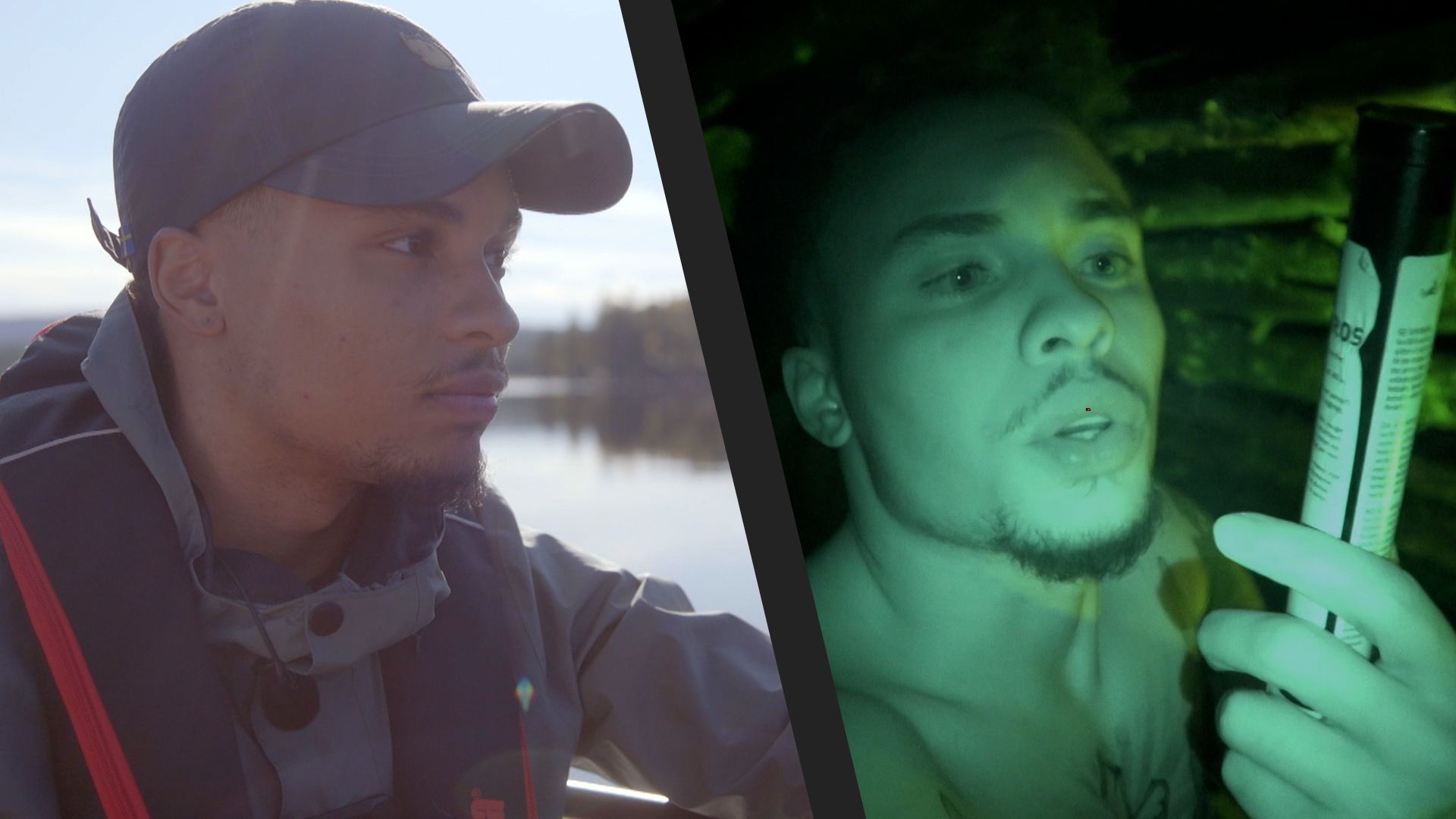 Helemaal alleen in de wildernis: "Ik heb vuur om me te verdedigen tegen wolven en beren"