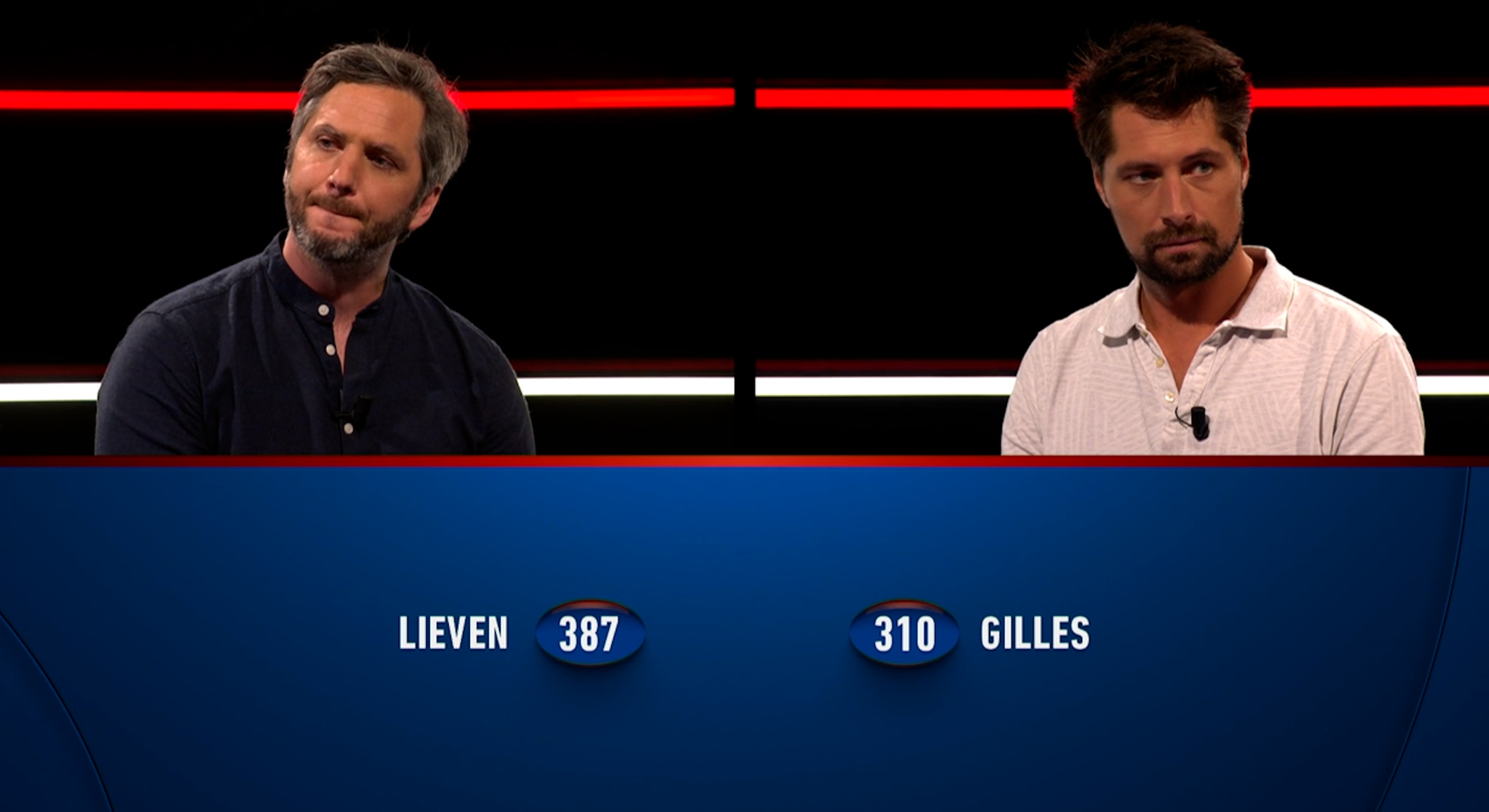 Finale aflevering 11: Lieven vs Gilles