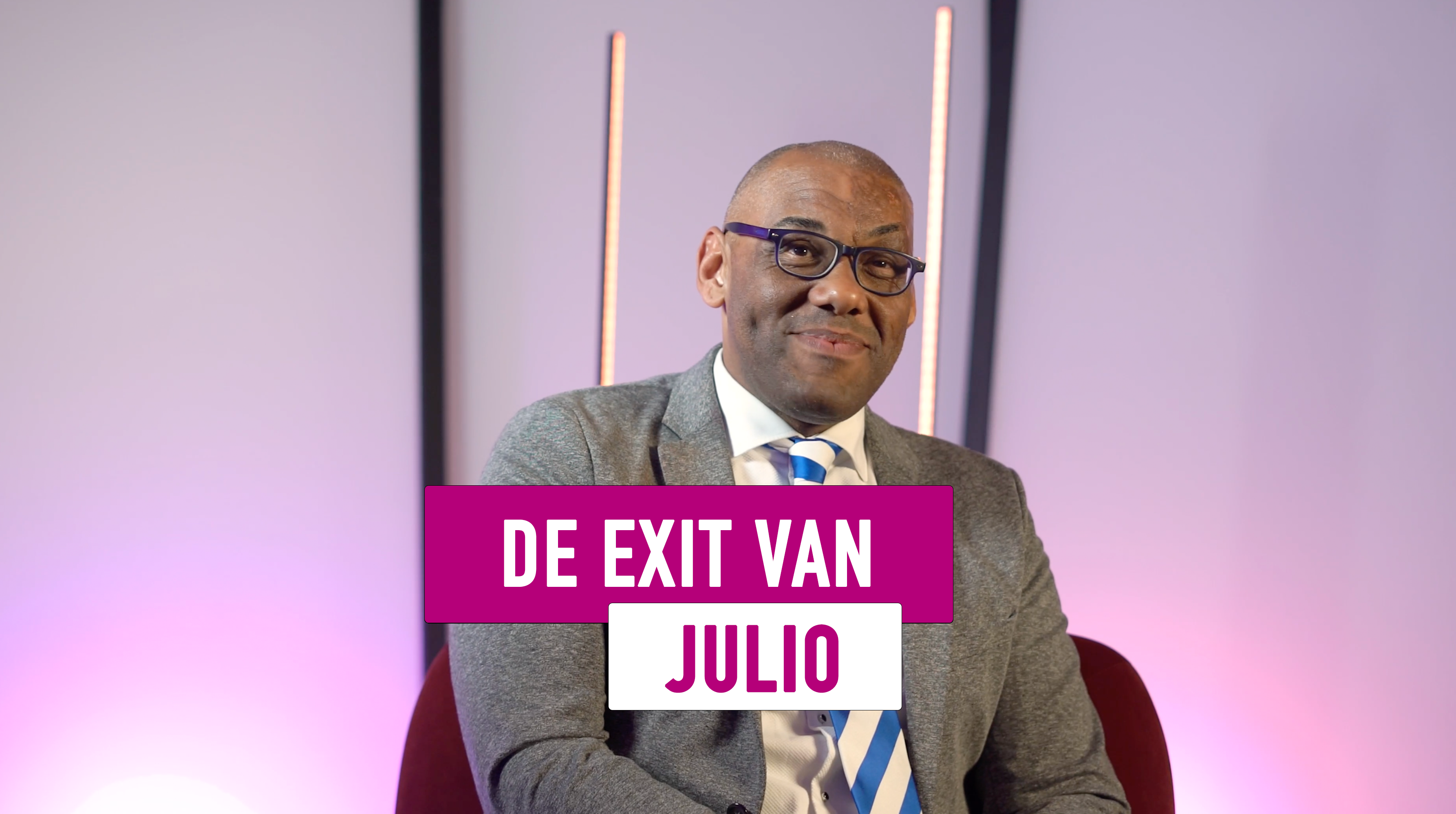 De exit van Julio: "Je had geen trotsere pauw voor je kunnen hebben"