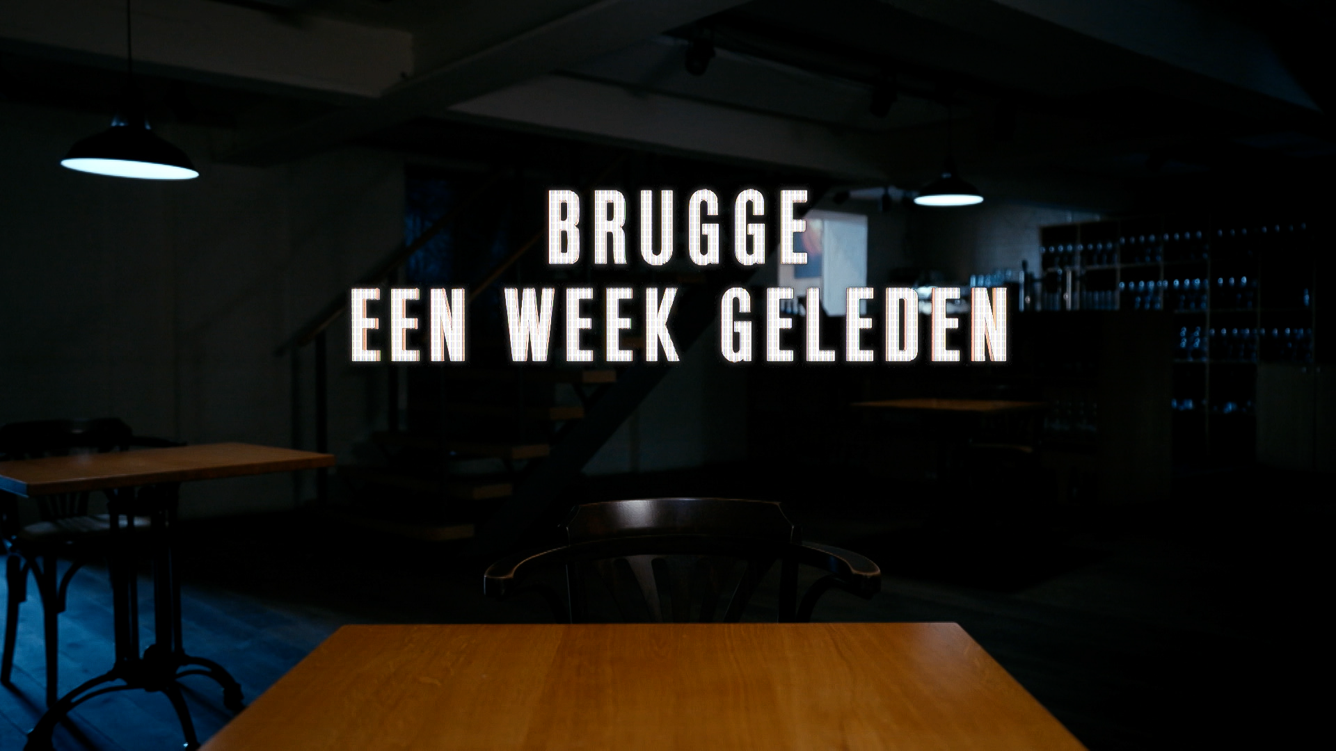 Brugge, één week geleden