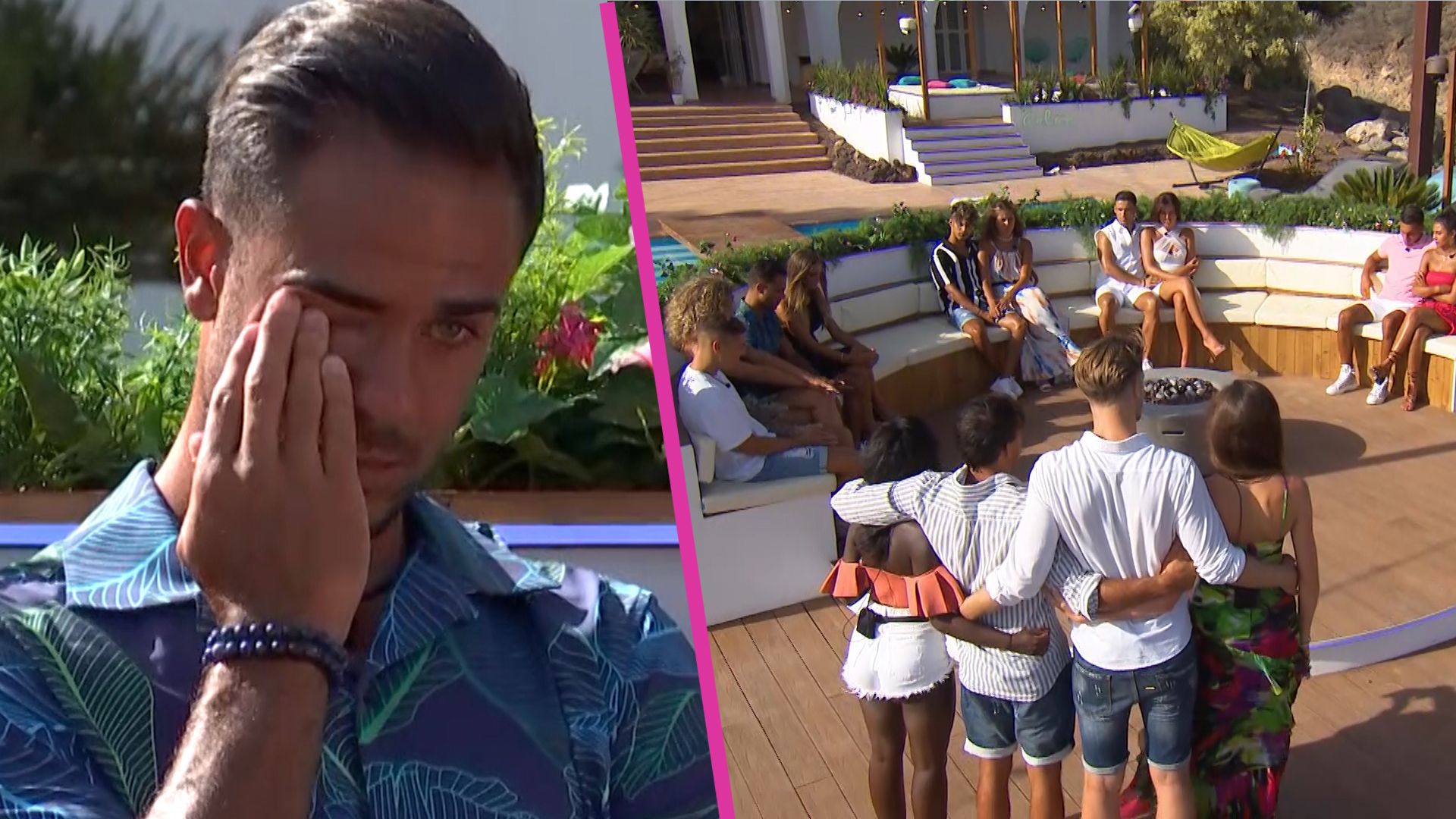 Tranen op Love Island: "Islanders, jullie kiezen zelf wie er naar huis gaat..."