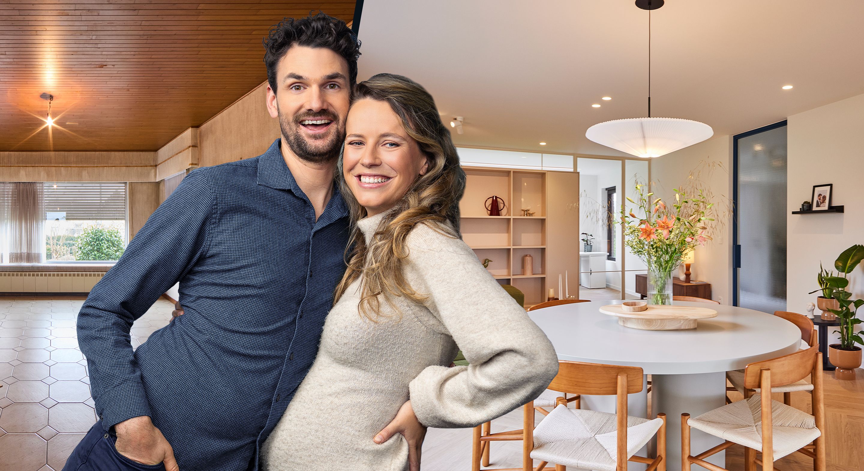 VOOR & NA: Het huis van Annelies en Cyriel in Zemst