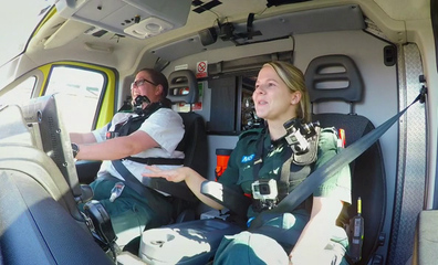 Inside the Ambulance