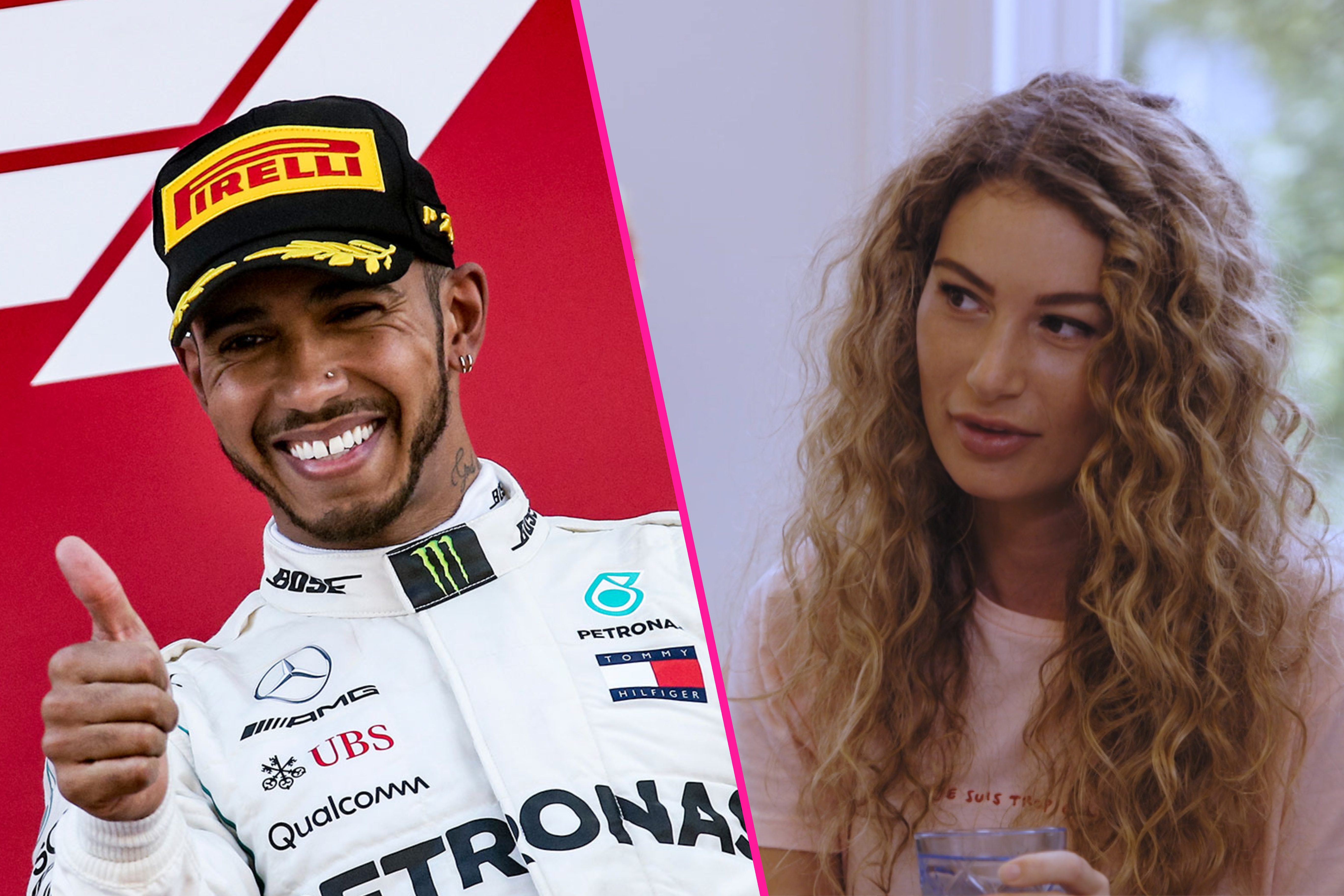 Chey over relatie met Lewis Hamilton: "A lady never tells!"