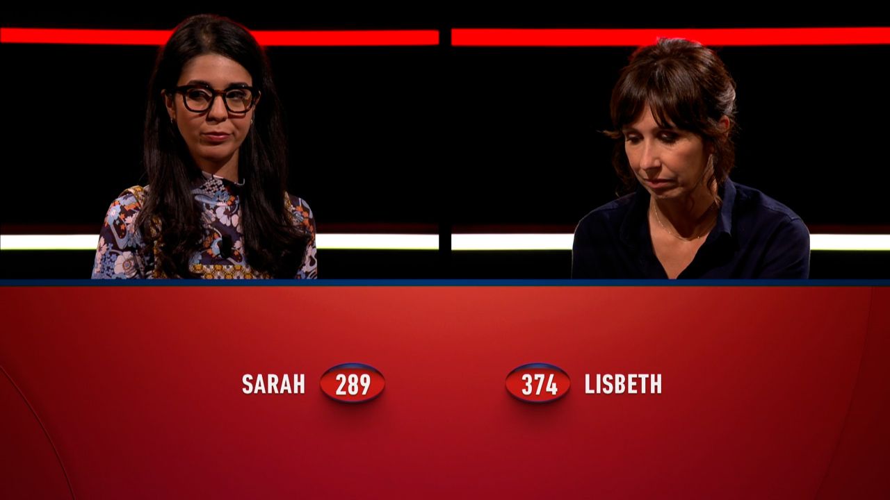 Finale 30: Sarah Mouhamou tegen Lisbeth Imbo 