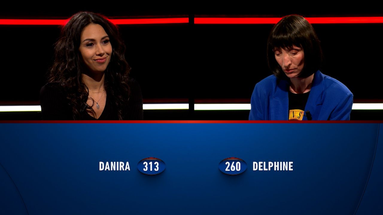 Finale aflevering 39: Delphine vs Danira