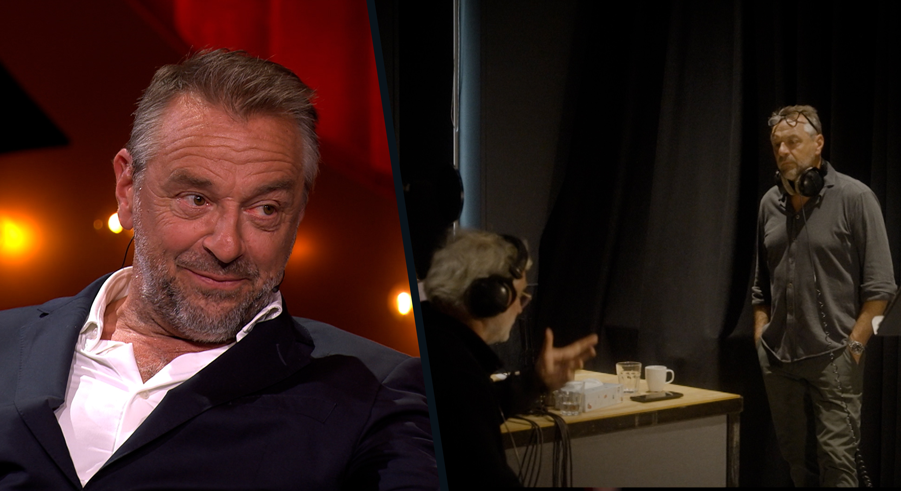 James neemt Tom Waes beet: "Of dit is verborgen camera, of Filip Peeters is zot"
