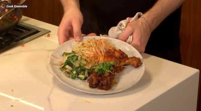 Kip & rib in een zoetzure saus, een geslaagd recept!