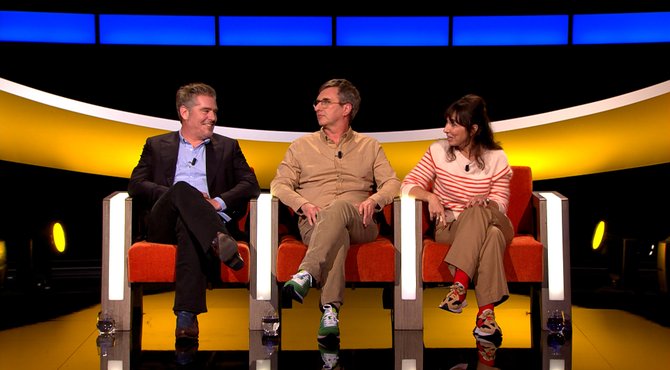 Het wordt héél gezellig tussen Lisbeth  Imbo en Tom Vermeir. "Get a room"