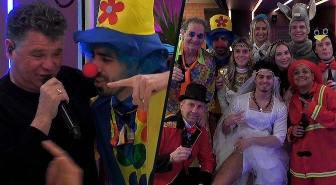 Carnaval in het Big Brother-huis! Schlagerzanger Wolter Kroes verrast bewoners