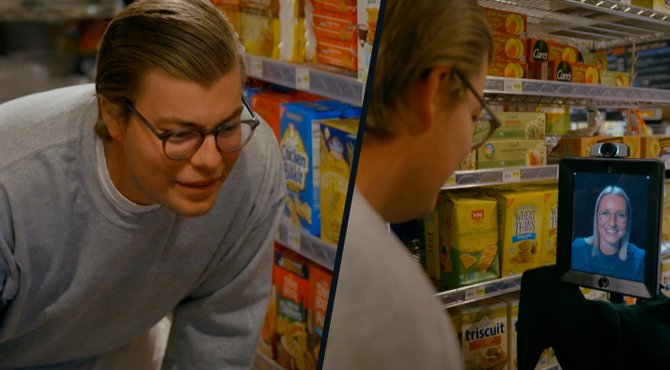 Ontroerend: De kandidaten zien hun geliefden terug