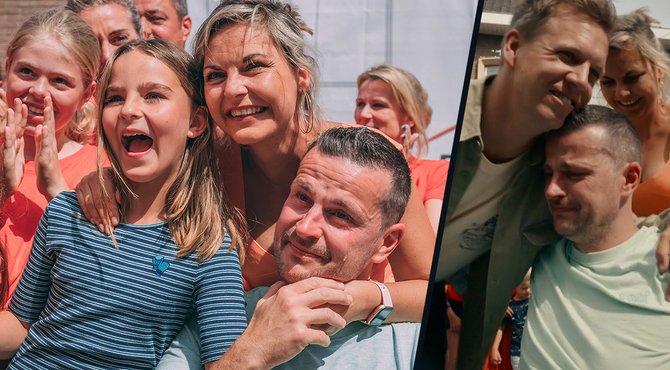 Pure emotie bij reveal in Extreme Makeover Vlaanderen: "Ik wil een knuffel" 