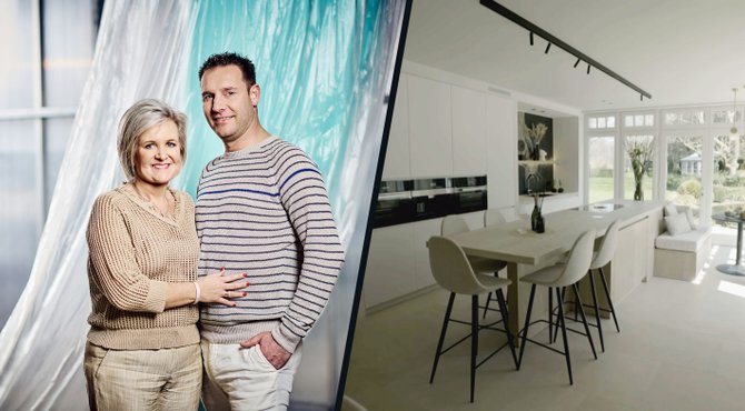 Voor en na: het huis van Caroline en Filip in Beringen
