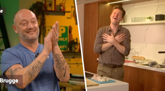 Wow, deze twee grote artiesten zongen gisteren voor Jani en Dominique