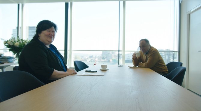 Op de koffie bij Marc & Maggie: "Elke morgen een sms'je"