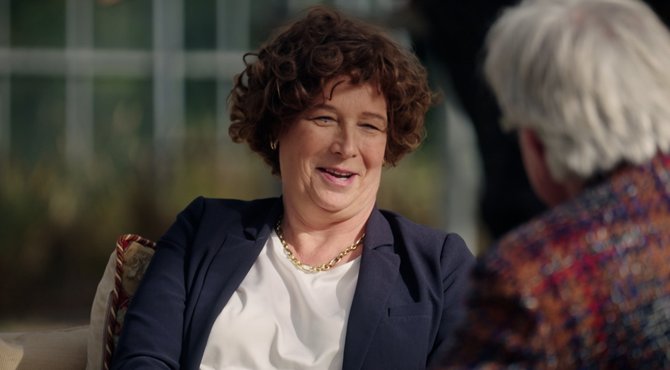 Kan Petra De Sutter dealers overtuigen met schilderij, gemaakt door haar vrouw?