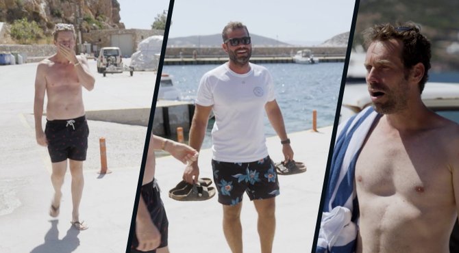 Jani steelt schoenen tijdens uitje op Sifnos: "Heb je je portefeuille nog?"