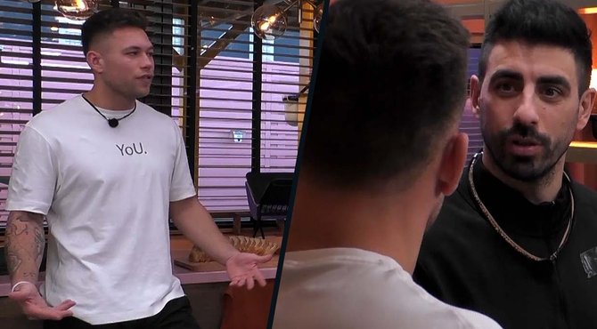 'Hangry' Ali met Danny in de clinch in Big Brother: "Geen kwark!" 
