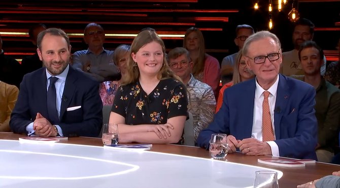 Willy Naessens schenkt 1000 euro aan missie van Mare (12) voor zieke zusje