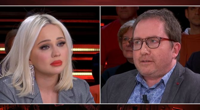 Anastasya in tranen door aangrijpende getuigenis van jong-parkinsonpatiënt Jan