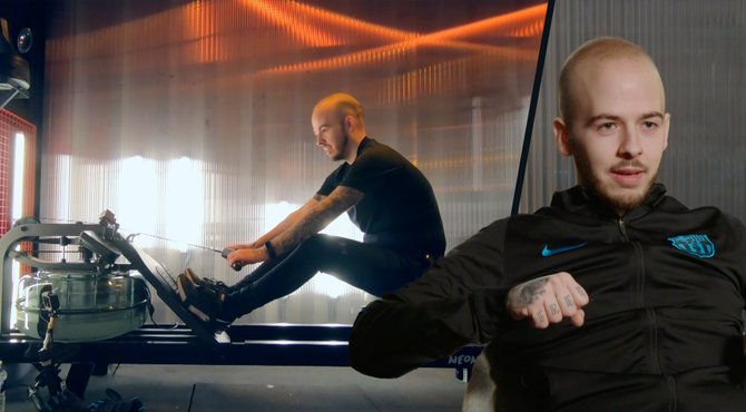 Dramatische primeur in De Container Cup: Luca Brecel stopt tijdens het roeien