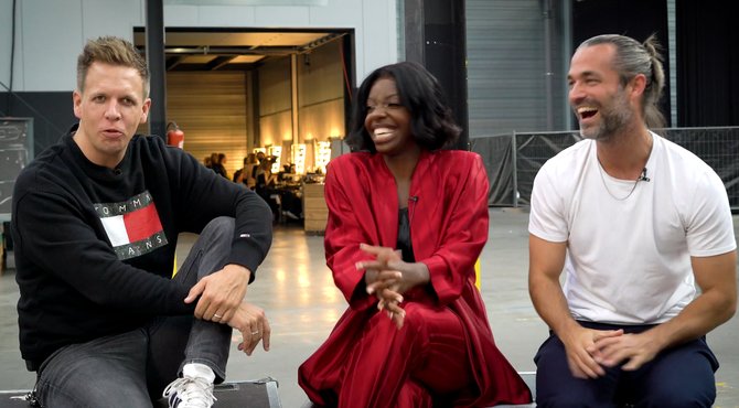 James, Jan en Jeny zien het helemaal zitten als jury van Come Dance With Me! 