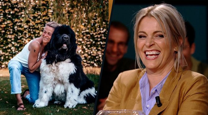 Hier haalde Karen Damen inspiratie voor de naam van haar gigantische hond
