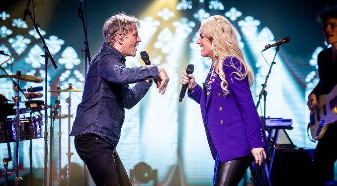 Bart Peeters en Samantha Steenwijk met Liefde Voor Muziek