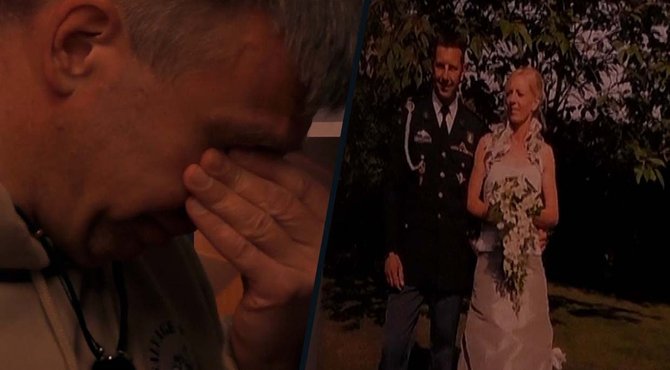 Bart in tranen bij het zien van trouwfoto in Big Brother: "Dat doet me wel iets"