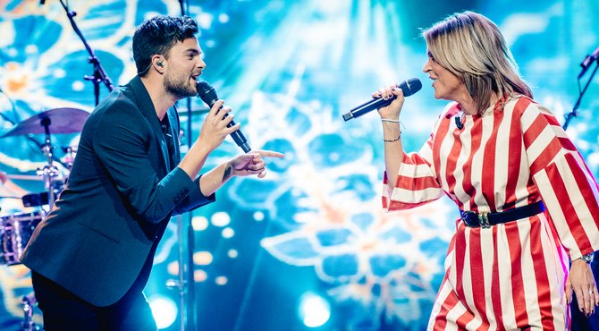 Karen Damen en Buddy Vedder met Smoorverliefd