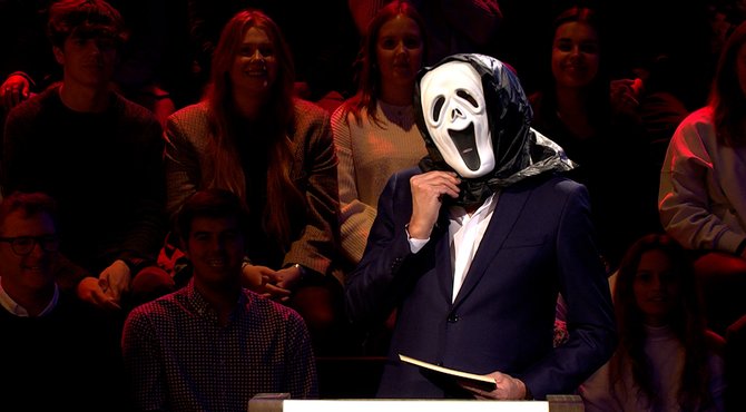 Mwuhaha: dit was de Halloween-editie van De Allerslimste Mens ter Wereld