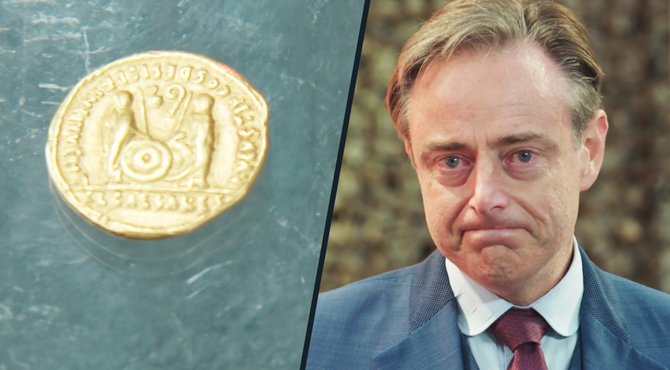 Bart De Wever in tranen door verkoop van munt: "Mijn hart breekt een beetje"
