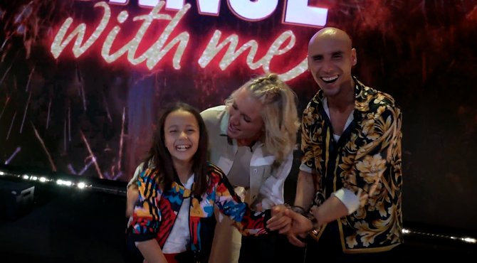 De eerste reactie van de winnaars van Come Dance With Me